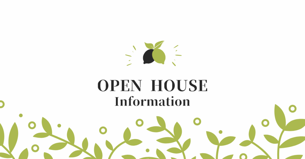 OPEN HOUSEのご案内【ときがわ町】※終了